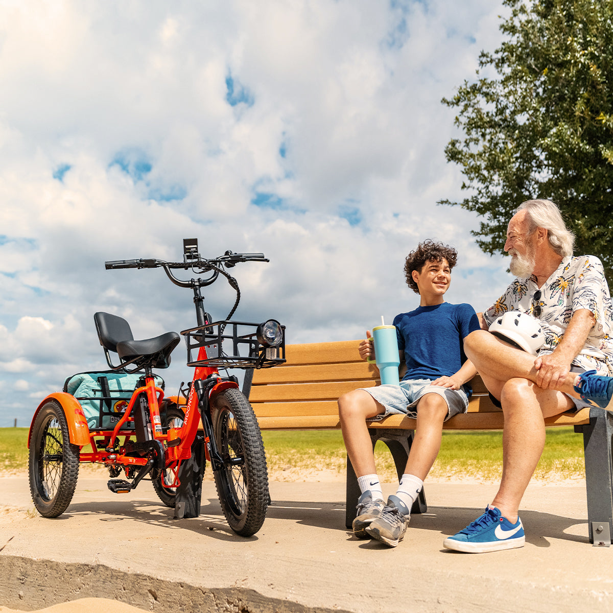 TK2 Folding Electric Trike