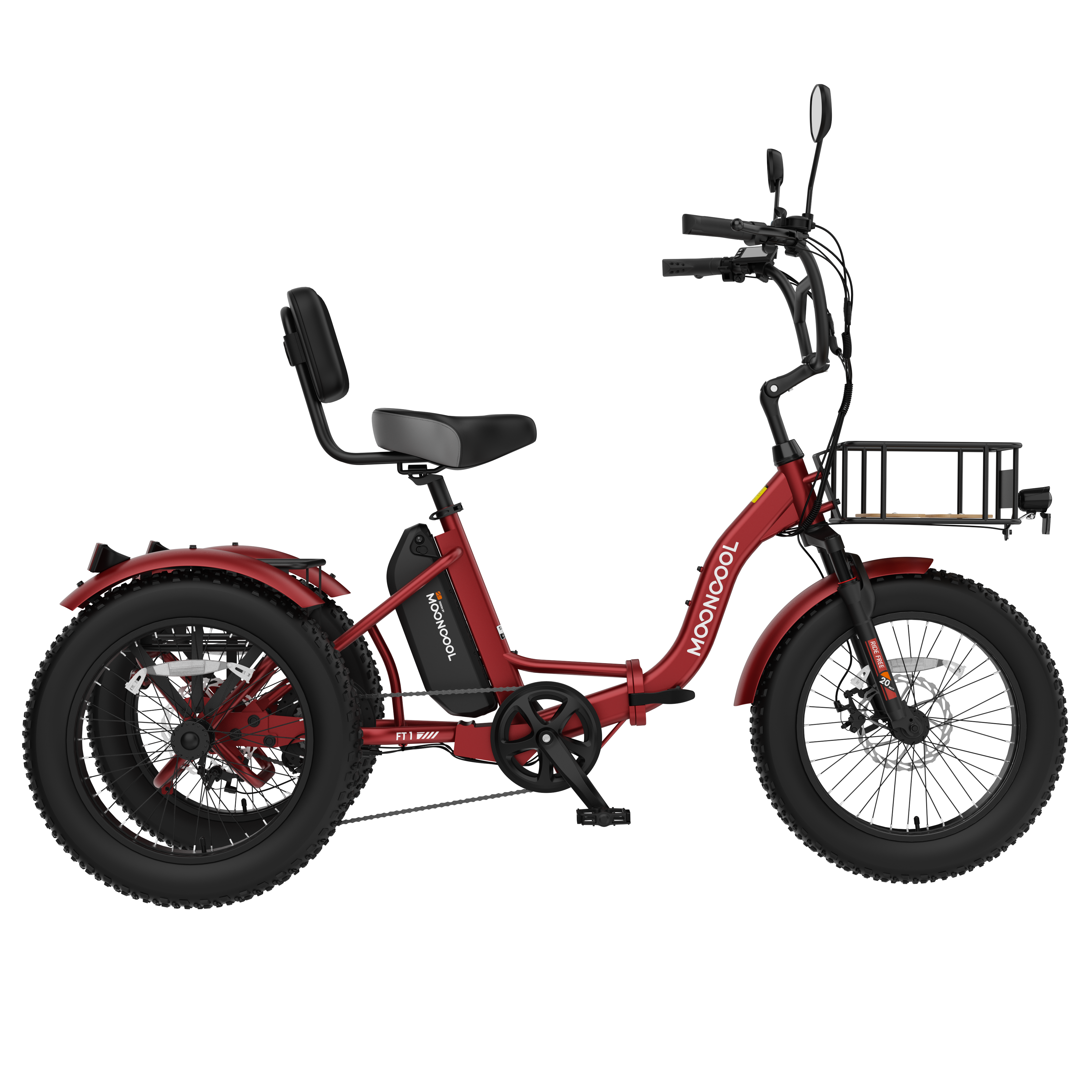 FT1 Fat Tire Electric Trike