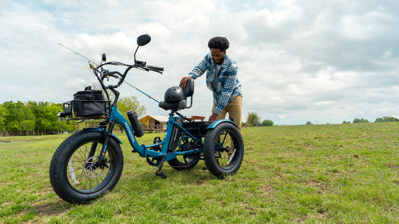 Conquer Any Terrain: Introducing the Mooncool FT1 Fat Tire E-Trike
