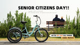 Celebrating Senior Citizens Day & Mooncool Electric Trikes