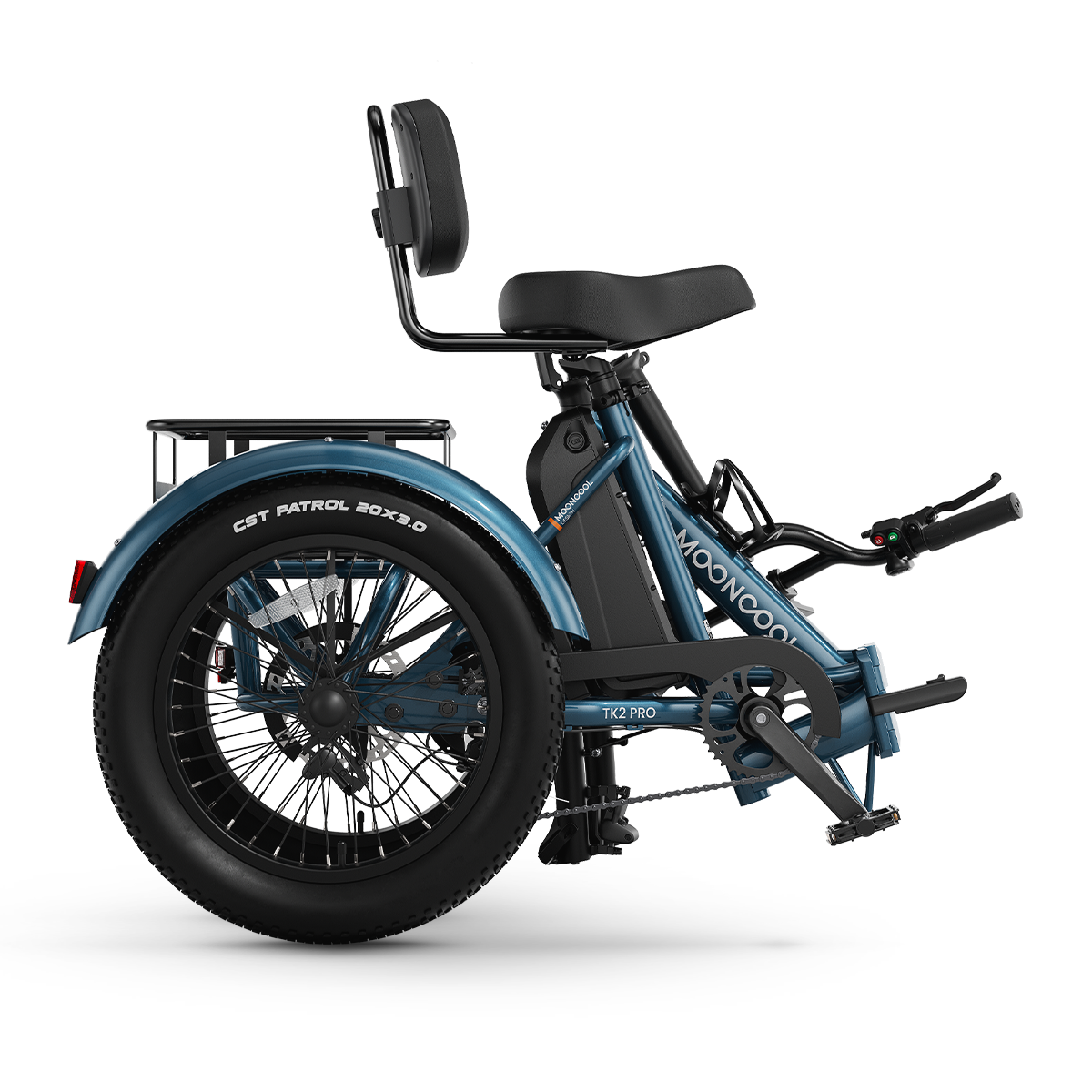Mooncool TK2 Pro Blue Haze side