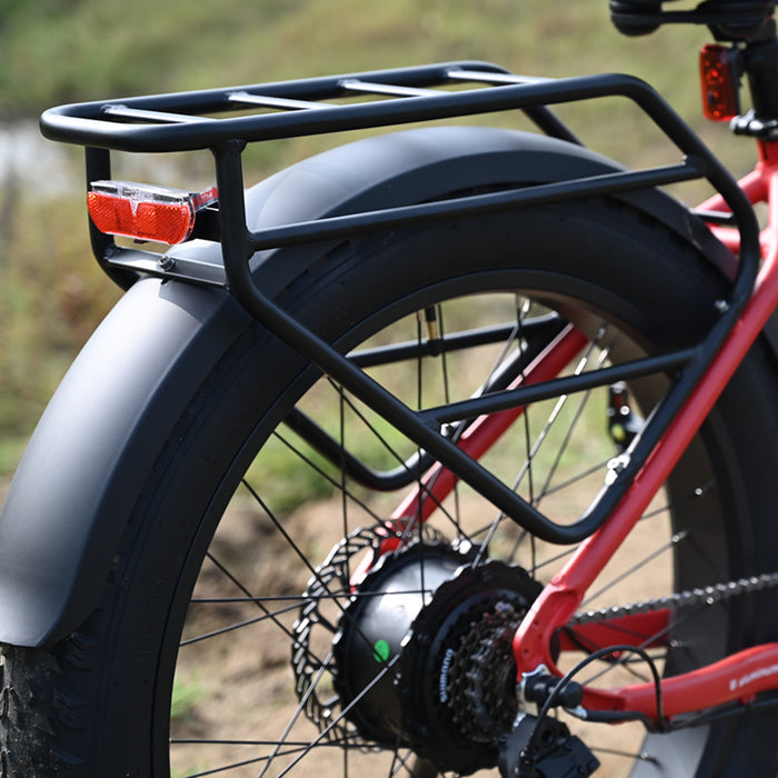 MC3 Rear Rack & Fenders Added Storage & Protection for Your Bike
