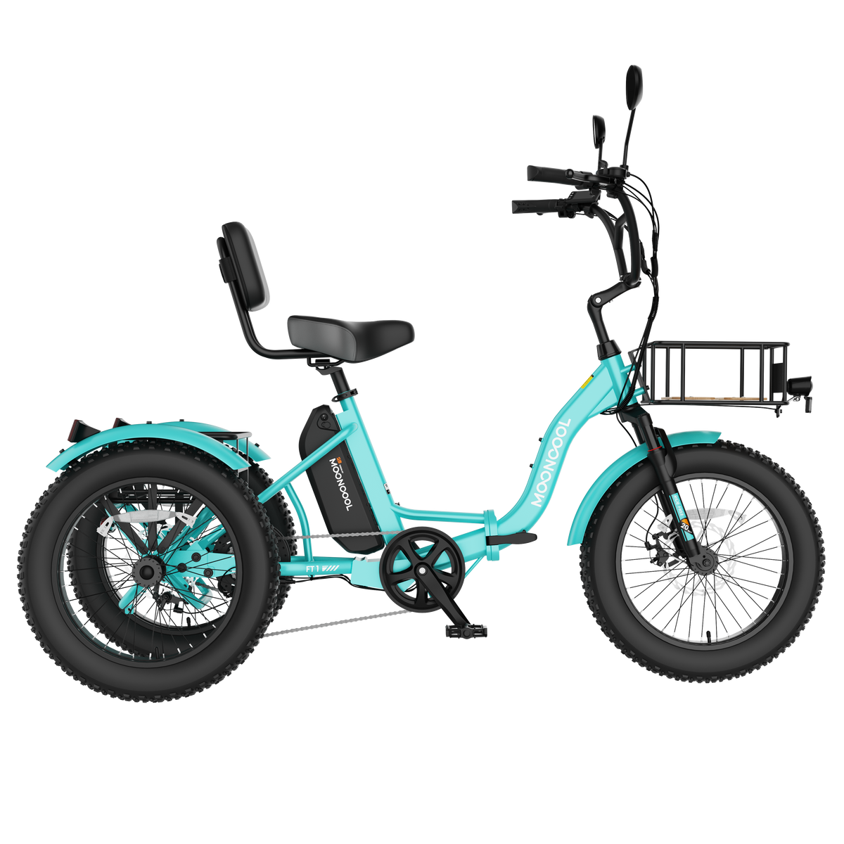 Sturdy & Stable FT1 Electric Trike | All-Terrain Electric Tricycle Sturdy & Stable FT1 Electric Trike | All-Terrain Electric Tricycle
