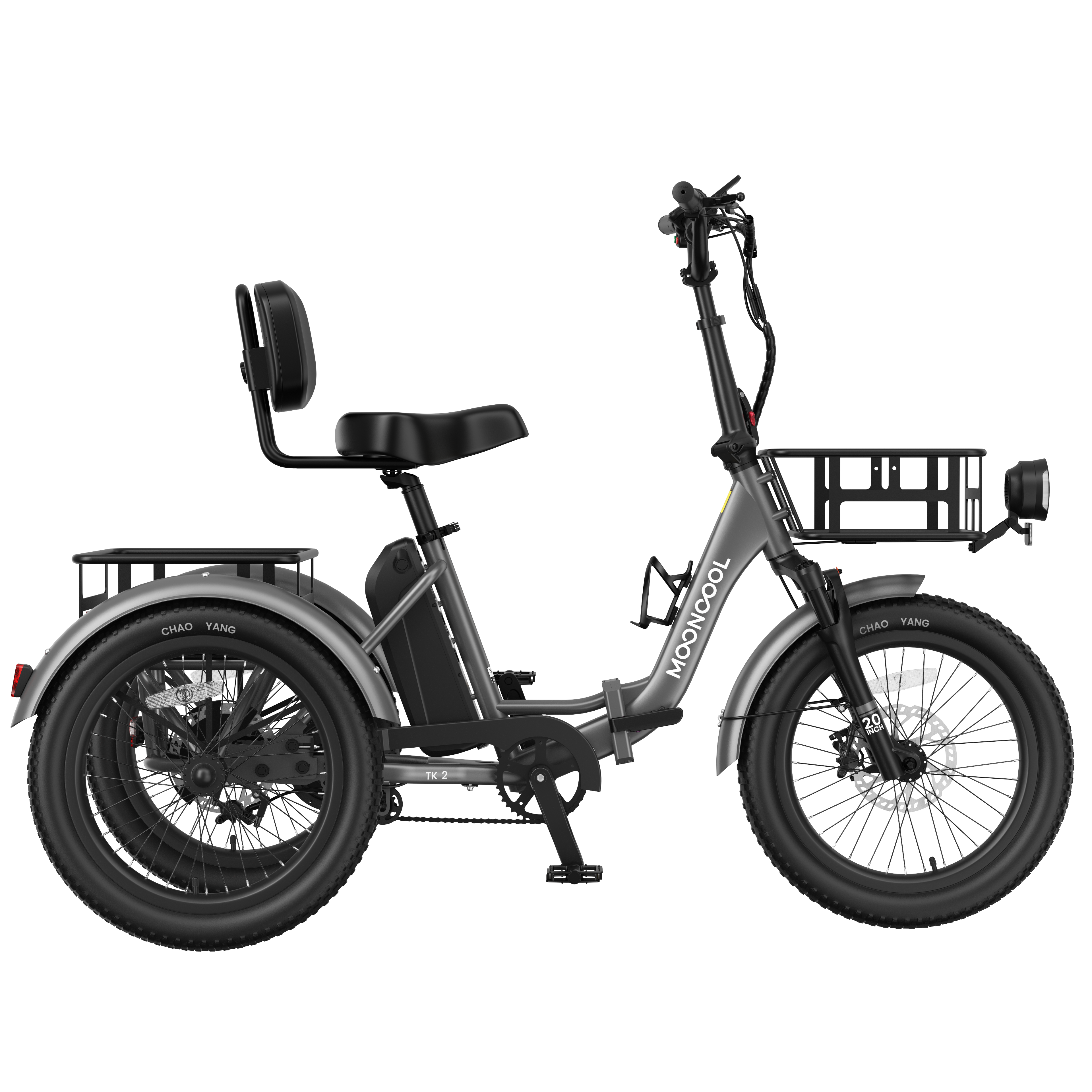Safe & Sustainable TK2 Electric Trike | Comfortable, Stable Safe & Sustainable TK2 Electric Trike | Comfortable, Stable