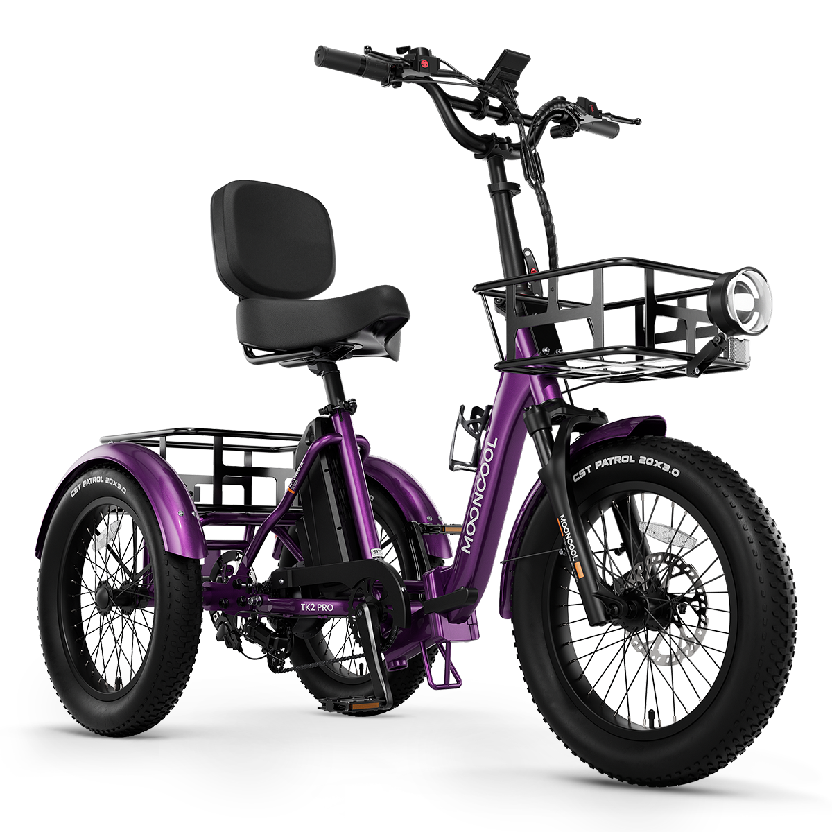 Mooncool TK2 Pro Deep Magenta front
