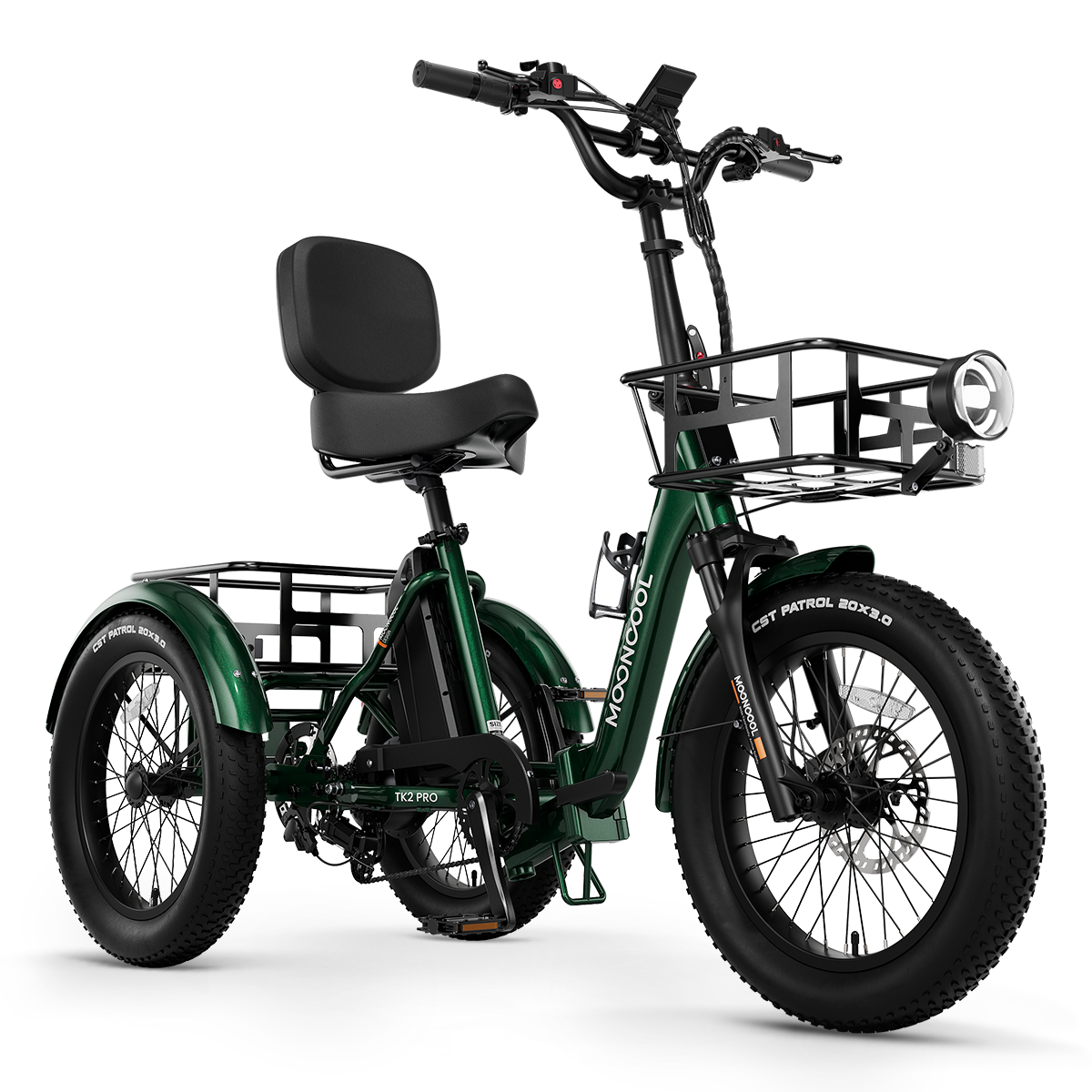 Mooncool TK2 Pro Dark Green front