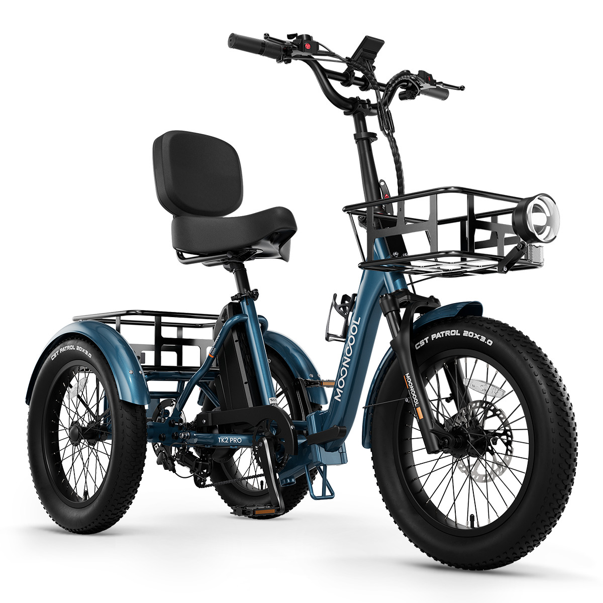 Mooncool TK2 Pro Blue Haze front