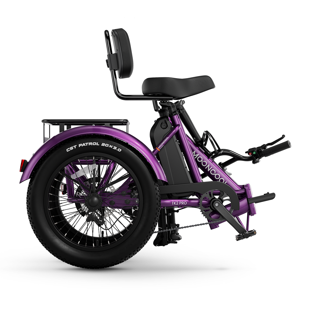 Mooncool TK2 Pro purple side