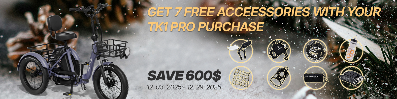 TK Pro Electric Trike