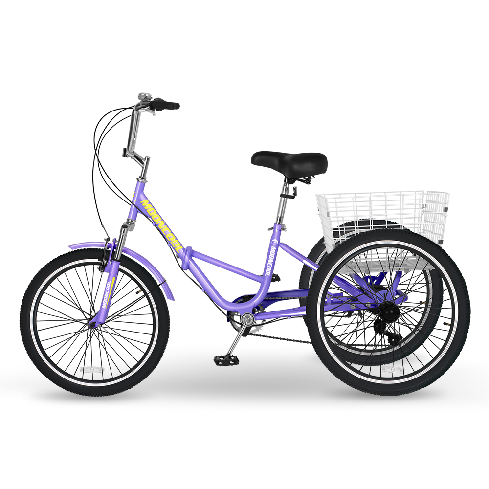 Portable Folding Trikes for Adults Easy Storage Transport Mooncool