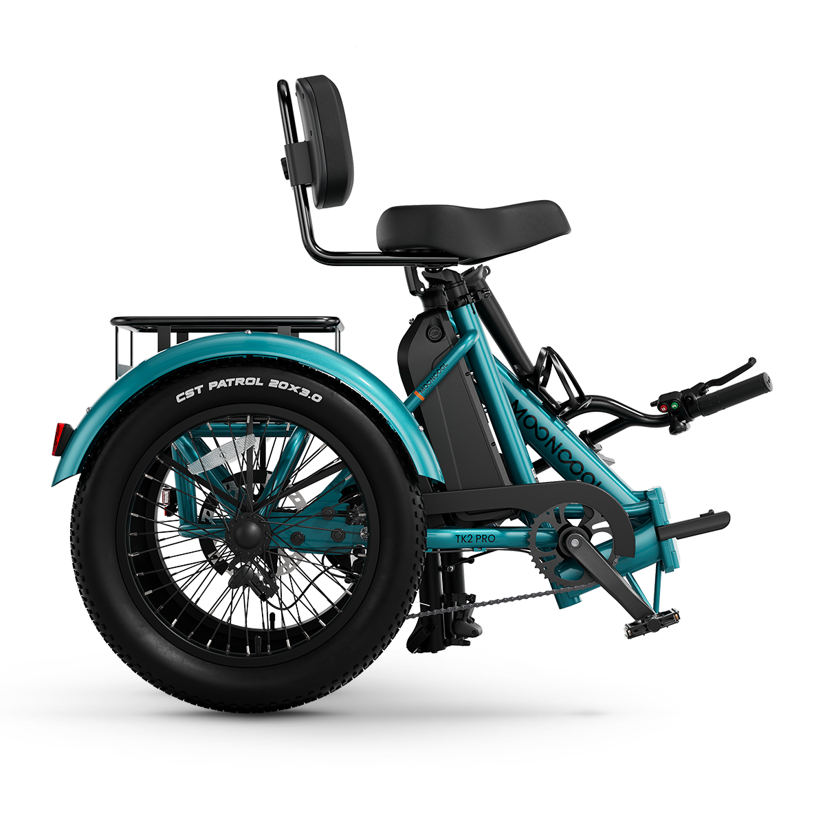 Safe & Sustainable TK2 PRO Electric Trike | Comfortable, Stable