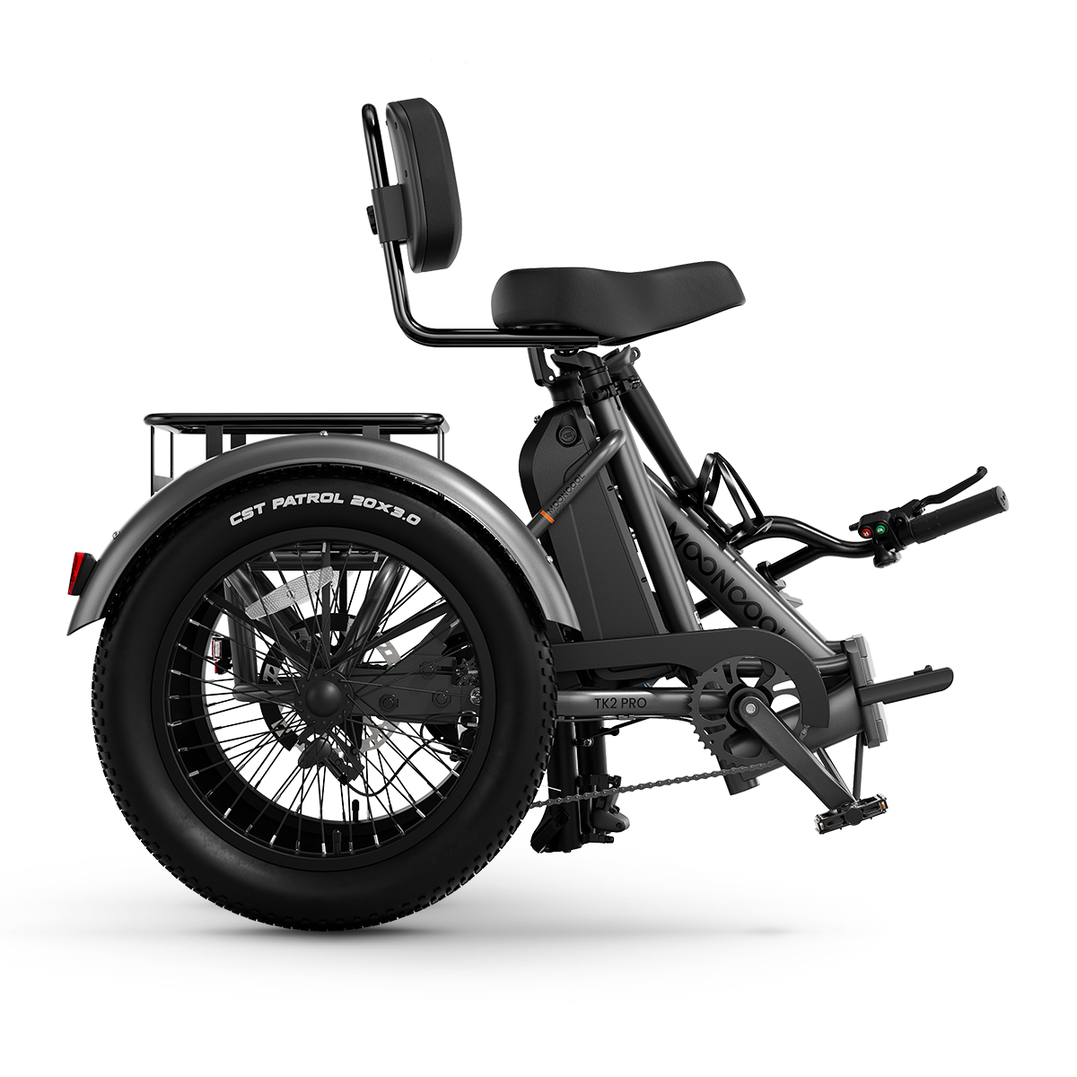 Mooncool TK2 Pro Slate Gray side