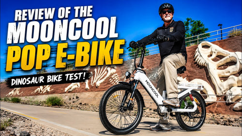 I Took the Mooncool POP Folding E-Bike Into a Dinosaur Arroyo!