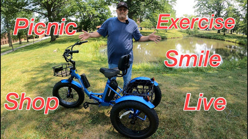 Mooncool FT1 E-Trike E-Bike Ride and Review