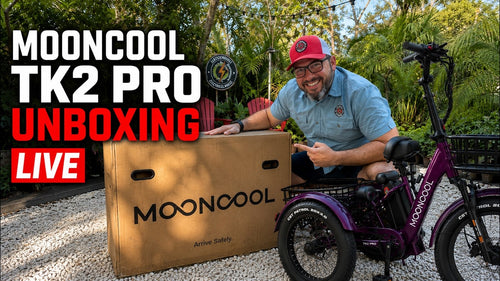ElectricAllWheel is Live! Unboxing the 48V 750W 20Ah Mooncool TK2 Pro Trike