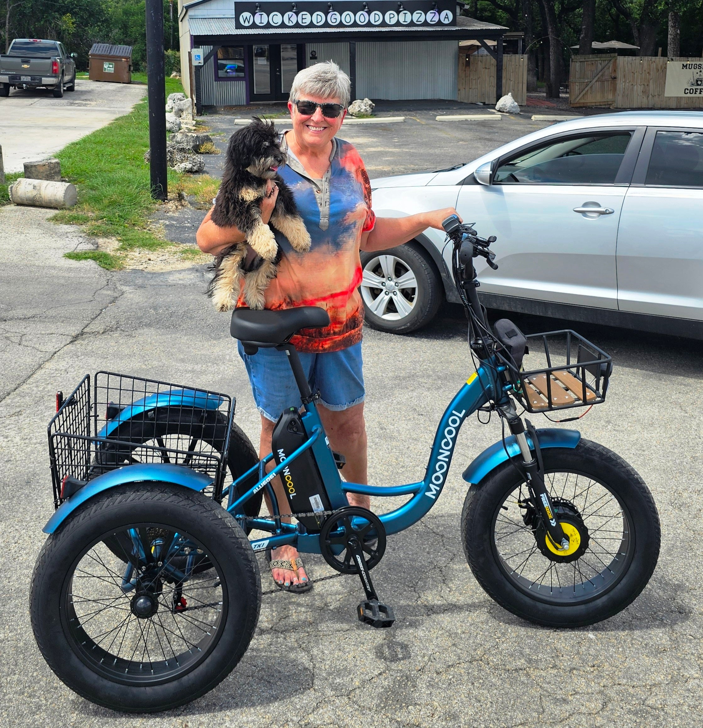 Mooncool Electric Trike | Tricycle for Adults, Seniors